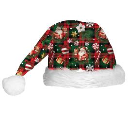 Chapéu Verde de Figuras de Natal