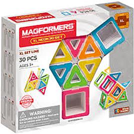 Magformers Jogo De Construção Neon 30 Set