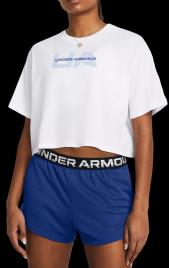 T-shirt Under Armour UA W BOXY CROP BRANDED SS