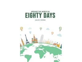 Livro Around The World In Eighty Day de Jules Verne (Inglês)