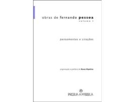 Livro Obras de Fernando Pessoa - Vol.1 Pensamentos e Citações de Fernando Pessoa (Português)