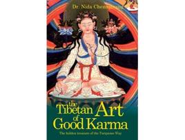 Livro The Tibetan Art of Good Karma de Nida Chenagtsang (Inglês)