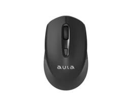 Mouse Sem Fio AULA Am205 2.4G com 4 Teclas 800-1600Dpi Preto