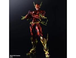 Play Arts The Flash Dc Super Hero Modelo 25 Cm Figura de Ação Brinquedos UISAVE