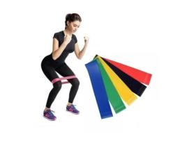 Faixas elásticas de borracha fitness para terapia de resistência ioga pilates reabilitação CLARA