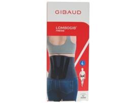 Cueca GIBAUD Lombogib Cinto Lombar Preto 21 Cm Tamanho: Tamanho 4