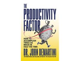 Livro Productivity Factor de Dr John Demartini (Inglês)