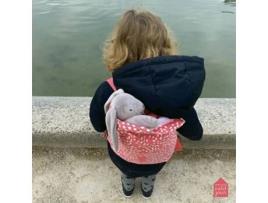 Mochila PETIT JOUR Les Fleurs para Criança (Rosa)