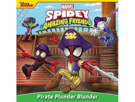 Livro Spidey and His Amazing Friends Pirate Plunder Blunder de Steve Behling (Inglês)