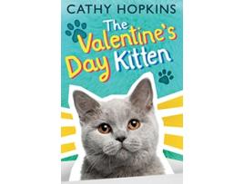 Livro The Valentines Day Kitten de Cathy Hopkins (Inglês)