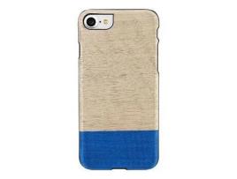 Capa para iPhone 7 MAN&WOOD Madeira Azul