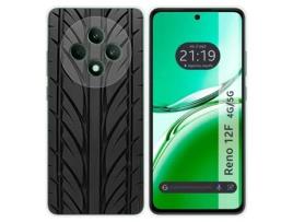 Capa Pneus para Oppo Reno 12F 4G / 12 F 5G TUMUNDOSMARTPHONE Silicone Multicor