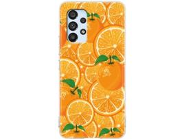 Capa THE CASES MARKET Laranjas para Samsung Galaxy A53 5G Silicone