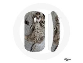 Rato Sem Fio Gatinho Fofo de Bengala MANIACASE