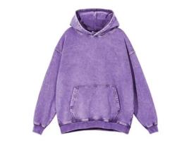 Sweatshirt Vintage de Mulher GCAOKEAO Lã Roxo (L)