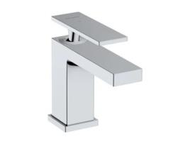 HANSGROHE Tecturis e Misturadora Monocomando de Lavatório 80 122 Mm de Saliência com Válvula de Descarga Coolstart Ecosmart+ 73002 Cor: Crómio