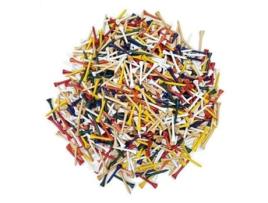 Embalagem de 1000 Tees de Madeira LEGEND 54 mm