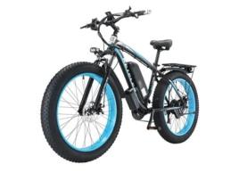 Bicicleta Elétrica Keteles K800 Velocidade Máxima 45 Km/H 1000W Motor 48V 17.5Ah Azul KETELETS