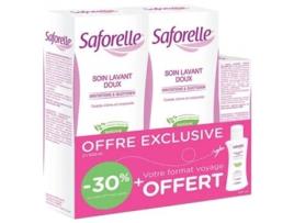 Cuidado de Limpeza Suave Lote 2 X 500 Ml Cuidado de Limpeza Suave 100 Ml Grátis SAFORELLE