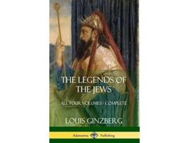 Livro The Legends of the Jews All Four Volumes Complete Hardcover de Louis Ginzberg Henrietta Szold (Inglês)
