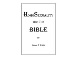 Livro Homosexuality and the Bible de Gerald Neil Wright (Inglês)