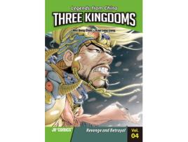 Livro Three Kingdoms vol 4 Revenge and Betrayal de Wei Dong Chen (Inglês)