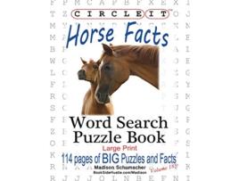 Livro Circle It Horse Facts Word Search Puzzle Book de Lowry Global Media LLC Madison Schumacher Mark Schumacher (Inglês)