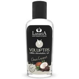 LUXURIA VOLUPTAS COMESTÍVEL GEL ESTIMULANTE EFEITO DE AQUECIMENTO - COCO E CREME 100 ML