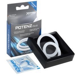 POTENZ DUO RINGS MÉDIO BRANCO