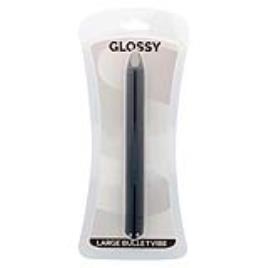 GLOSSY SLIM VIBRADOR NEGRO