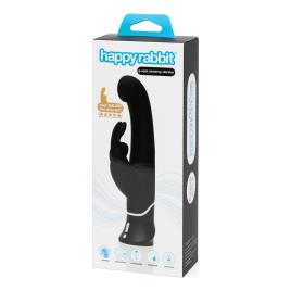 Vibrador G Rabbit Happy Rabbit Stroker  Preto