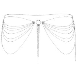 MAGNIFIQUE CINTURA DE CORRENTE METÁLICA JÓIA DE PRATA