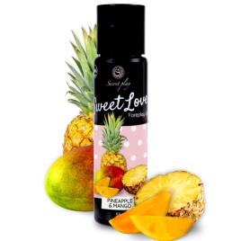 MANGA E GEL DE ABACAXI SECRETPLAY - DOCE AMOR 60 ML