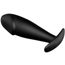 Plug Pretty Love Anal Silicone Preto