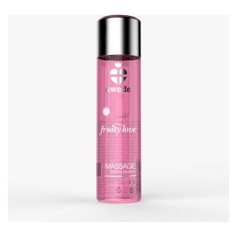 Loção de Massagem Fruity Love Massage Sparkling Strawberry Wine Swede (120 ml)