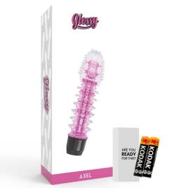 GLOSSY AXEL VIBRADOR ROSA