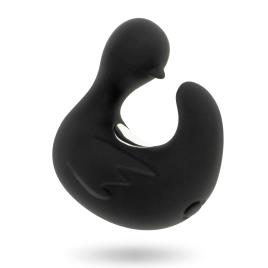 BLACK&SILVER DUCKYMANIA VIBRATOR BLACK