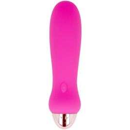 VIBRADOR RECARREGÁVEL DOLCE VITA CINCO PINK 7 VELOCIDADES