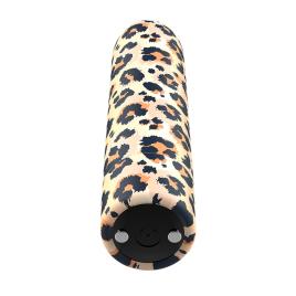 BALAS PERSONALIZADAS BALAS RECARREGÁVEIS LEOPARDO 10 INTENSIDADES