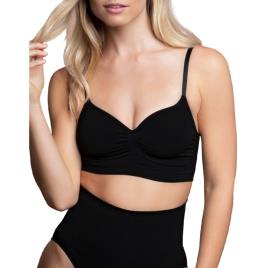 SEAMLESS BRA MEDIUM CONTROL - BLACK XXL