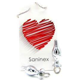 SANINEX PLUG DE METAL EXTREMO COM ANEL