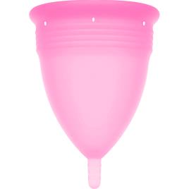 TAÇA STERCUP MENSTRUAL TAMANHO S COR-DE-ROSA SILICONE FDA