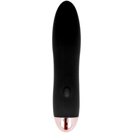 VIBRADOR RECARREGÁVEL DOLCE VITA QUATRO PRETO 7 VELOCIDADES