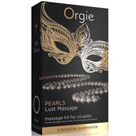 KIT DE MASSAGEM ORGIE PEARL LUST PARA CASAIS