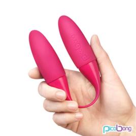 VIBRADOR DUPLO MAHANA 2 CERISE PICOBONG