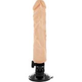 BASECOCK VIBRADOR DE CONTROLE REMOTO REALÍSTICO CARNE 21CM