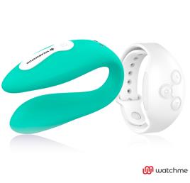 WEARWATCH DUAL PLEASURE WIRELESS TECHNOLOGY WATCHME AQUAMARINE / SNOWY