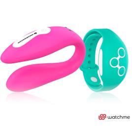 WEARWATCH DUAL PLEASURE WIRELESS TECHNOLOGY WATCHME FUCHSIA / AQUAMARINE