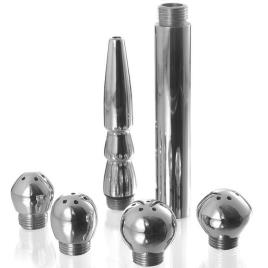 CONJUNTO DE METALHARD LIMPIEZA VAGINAL / ANAL 5PCS