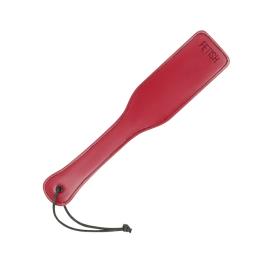 Padle de Couro Vegan Fetish Submissive Dark Room Vermelho